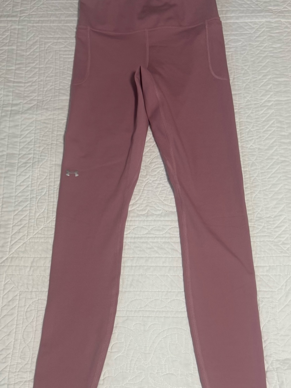 Under Armour Women’s Dusty Rose High-Waist Leggings